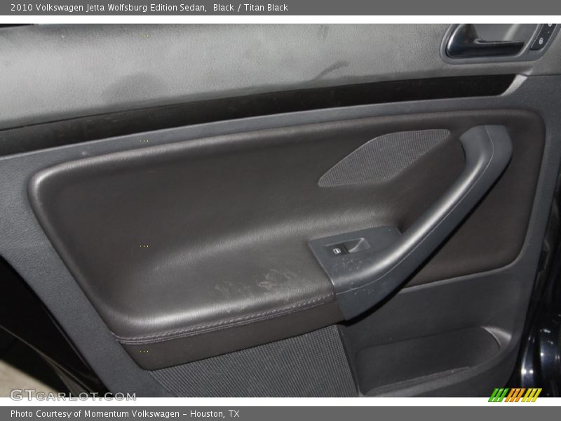 Black / Titan Black 2010 Volkswagen Jetta Wolfsburg Edition Sedan