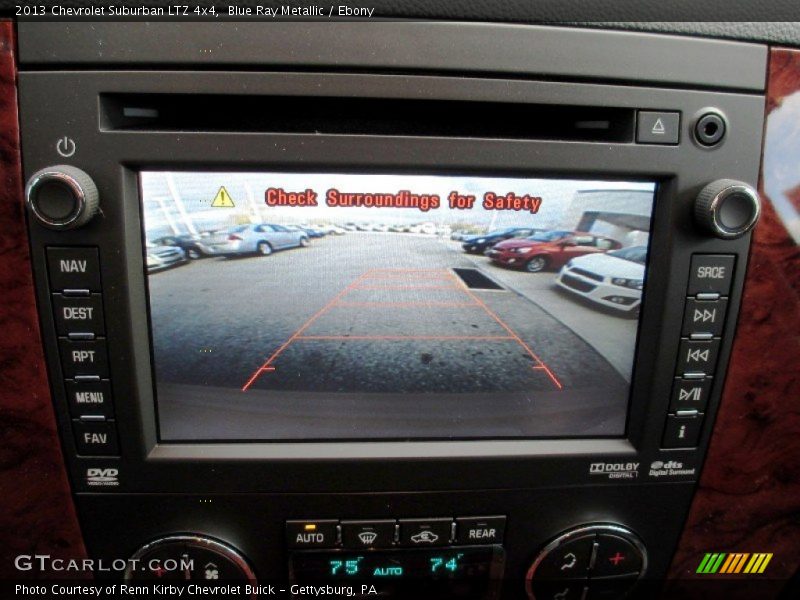 Blue Ray Metallic / Ebony 2013 Chevrolet Suburban LTZ 4x4