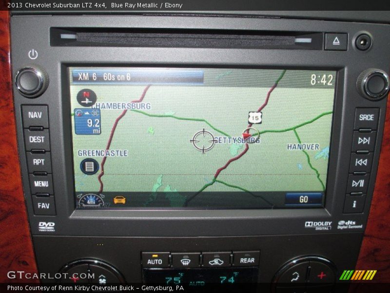 Blue Ray Metallic / Ebony 2013 Chevrolet Suburban LTZ 4x4