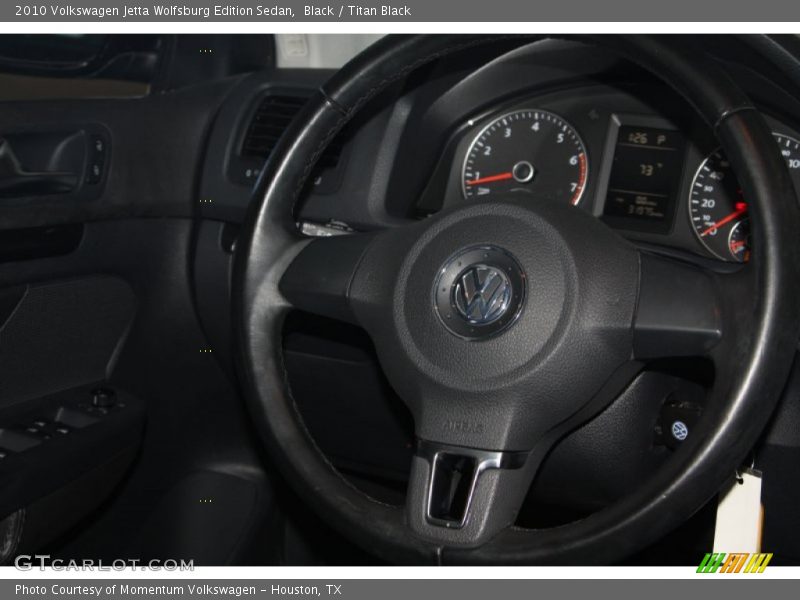 Black / Titan Black 2010 Volkswagen Jetta Wolfsburg Edition Sedan