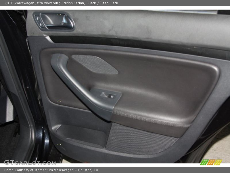 Black / Titan Black 2010 Volkswagen Jetta Wolfsburg Edition Sedan