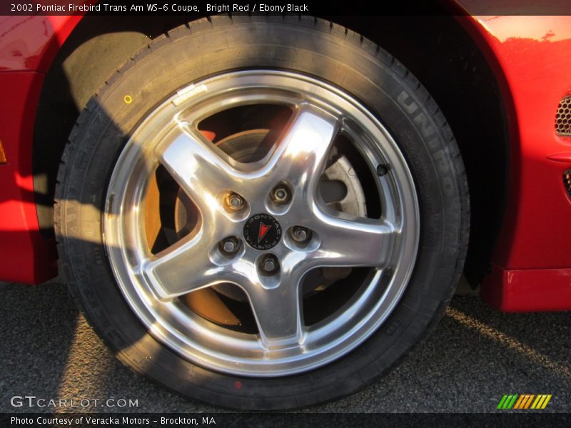 Bright Red / Ebony Black 2002 Pontiac Firebird Trans Am WS-6 Coupe