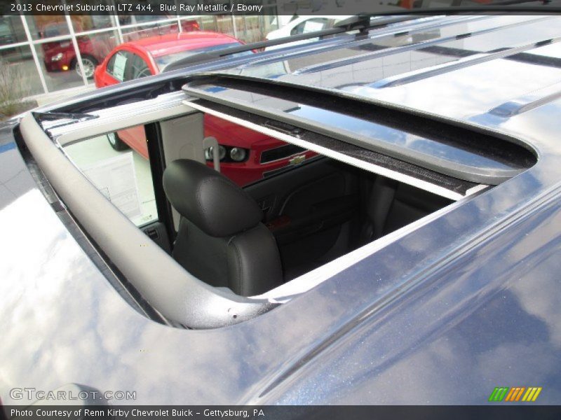 Blue Ray Metallic / Ebony 2013 Chevrolet Suburban LTZ 4x4