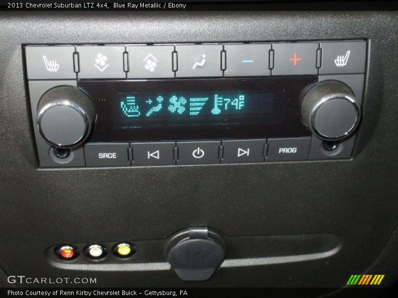 Blue Ray Metallic / Ebony 2013 Chevrolet Suburban LTZ 4x4