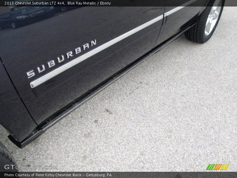 Blue Ray Metallic / Ebony 2013 Chevrolet Suburban LTZ 4x4