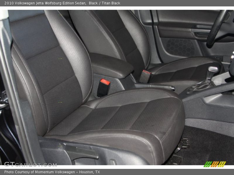 Black / Titan Black 2010 Volkswagen Jetta Wolfsburg Edition Sedan