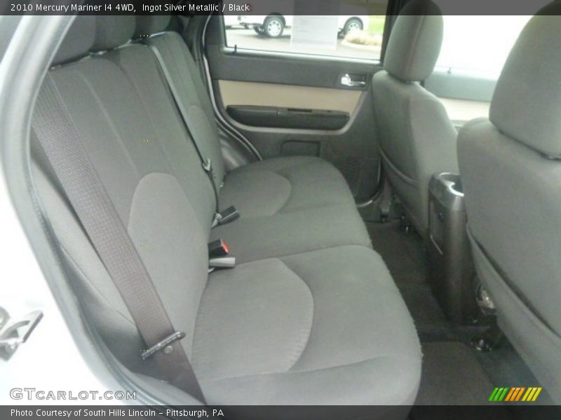 Ingot Silver Metallic / Black 2010 Mercury Mariner I4 4WD