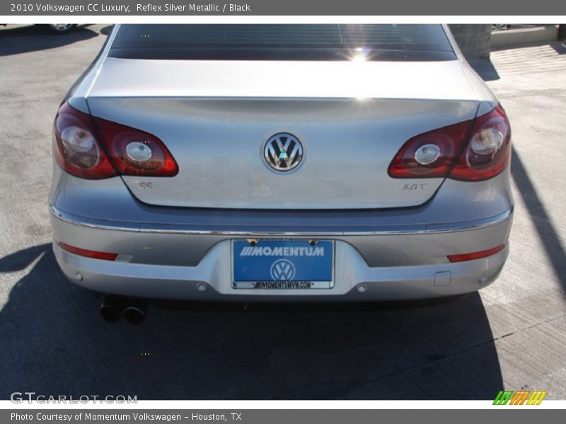 Reflex Silver Metallic / Black 2010 Volkswagen CC Luxury