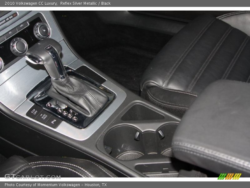 Reflex Silver Metallic / Black 2010 Volkswagen CC Luxury