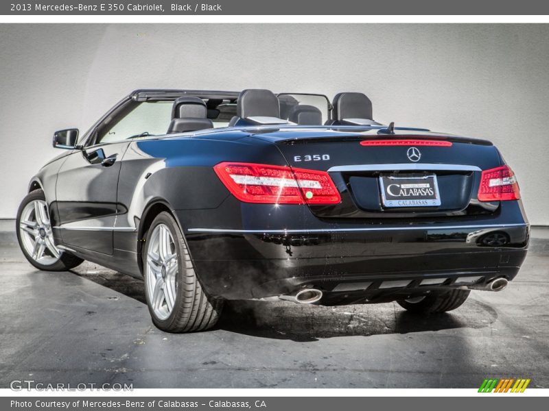 Black / Black 2013 Mercedes-Benz E 350 Cabriolet