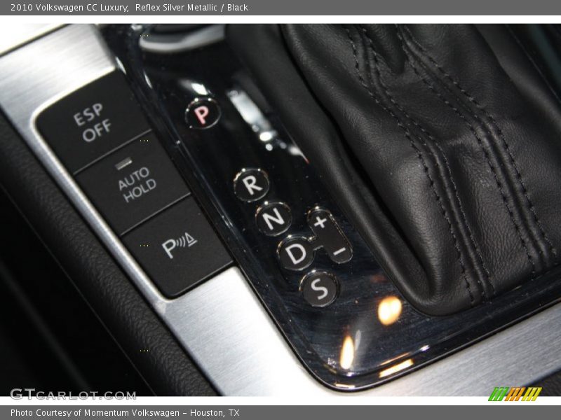 Reflex Silver Metallic / Black 2010 Volkswagen CC Luxury
