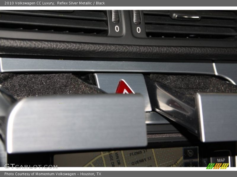 Reflex Silver Metallic / Black 2010 Volkswagen CC Luxury