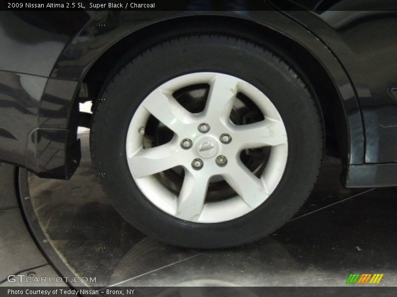 Super Black / Charcoal 2009 Nissan Altima 2.5 SL