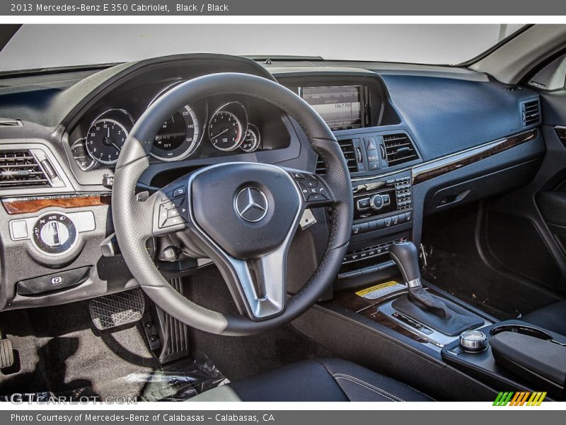 Black / Black 2013 Mercedes-Benz E 350 Cabriolet