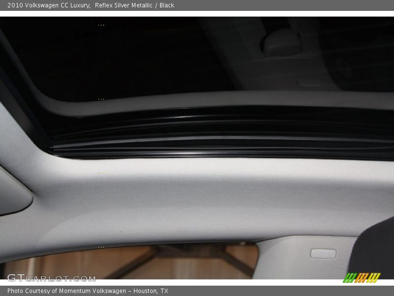 Reflex Silver Metallic / Black 2010 Volkswagen CC Luxury