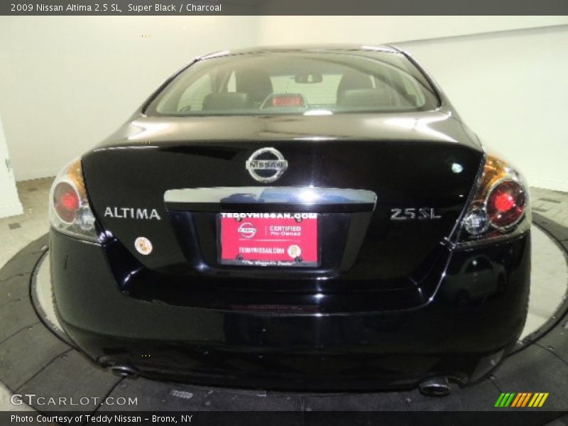 Super Black / Charcoal 2009 Nissan Altima 2.5 SL