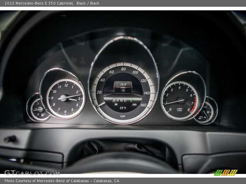 Black / Black 2013 Mercedes-Benz E 350 Cabriolet