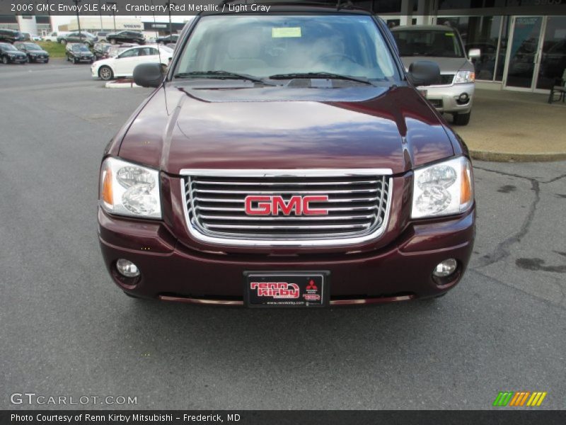 Cranberry Red Metallic / Light Gray 2006 GMC Envoy SLE 4x4