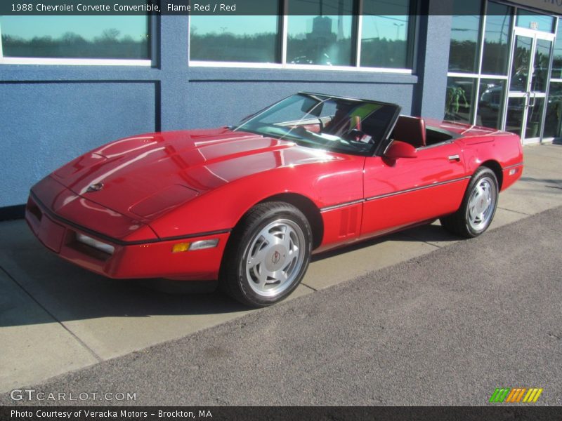 Front 3/4 View of 1988 Corvette Convertible