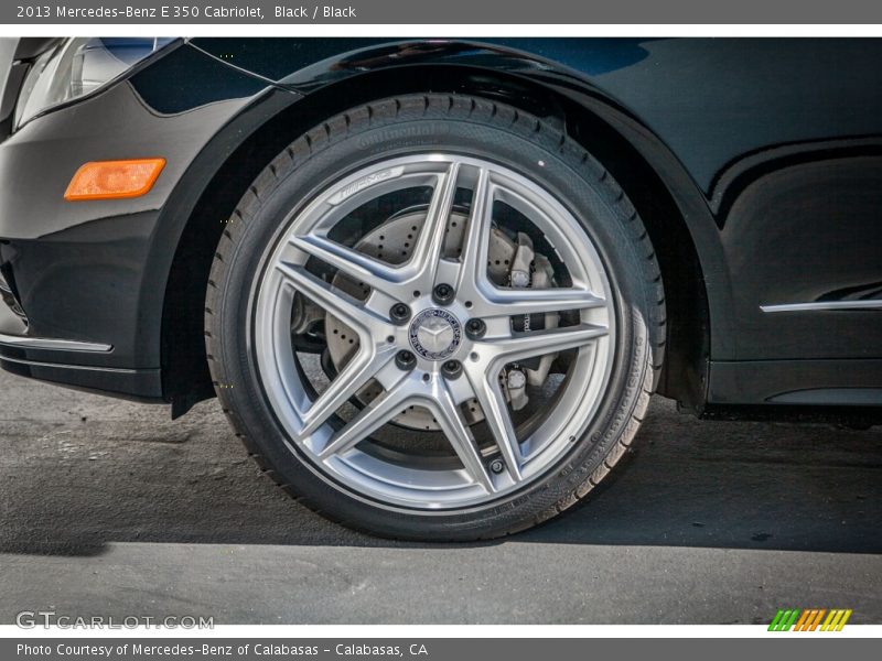 Black / Black 2013 Mercedes-Benz E 350 Cabriolet