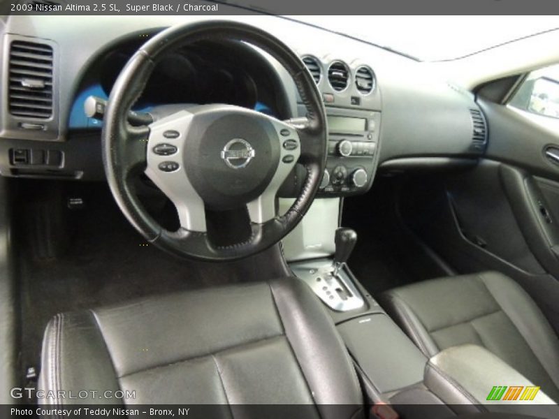 Super Black / Charcoal 2009 Nissan Altima 2.5 SL