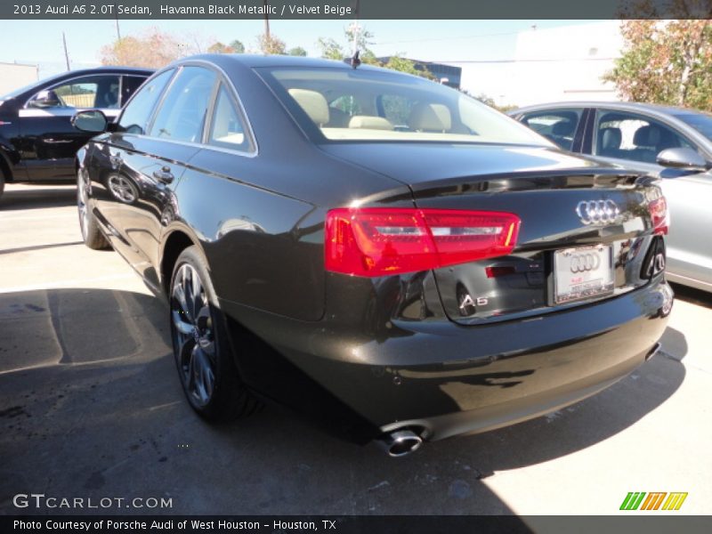 Havanna Black Metallic / Velvet Beige 2013 Audi A6 2.0T Sedan