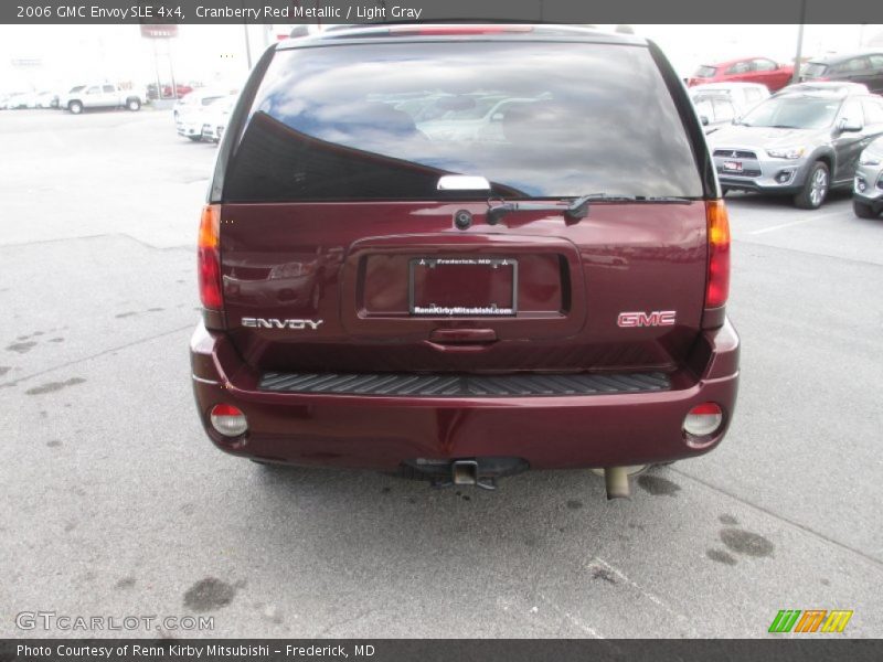 Cranberry Red Metallic / Light Gray 2006 GMC Envoy SLE 4x4