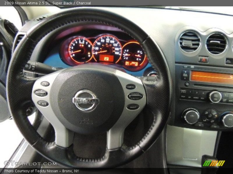 Super Black / Charcoal 2009 Nissan Altima 2.5 SL