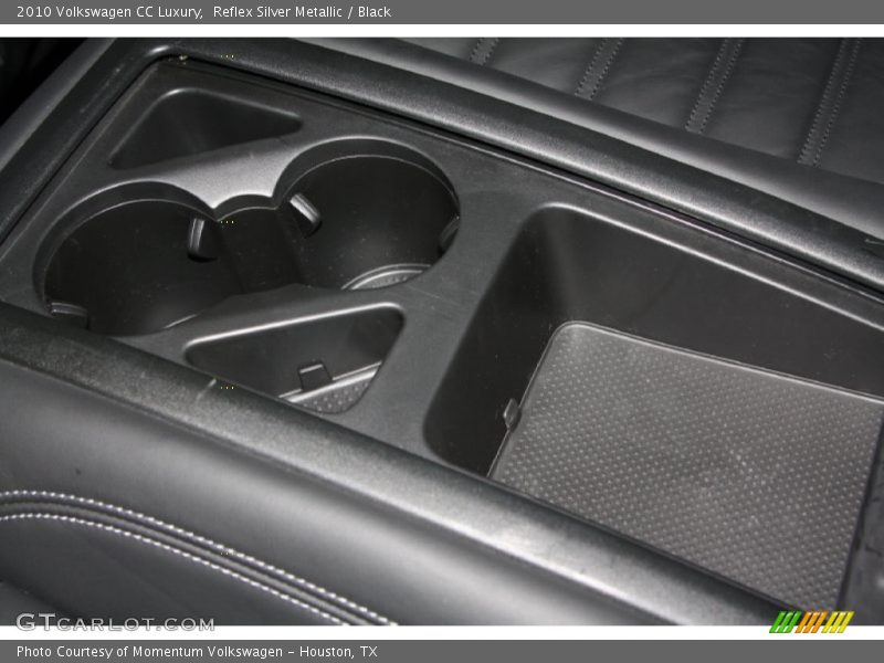 Reflex Silver Metallic / Black 2010 Volkswagen CC Luxury