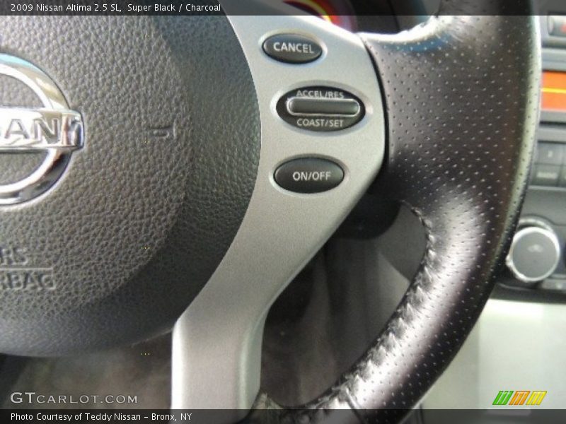 Super Black / Charcoal 2009 Nissan Altima 2.5 SL