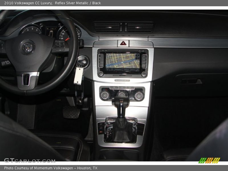 Reflex Silver Metallic / Black 2010 Volkswagen CC Luxury