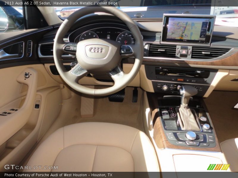 Havanna Black Metallic / Velvet Beige 2013 Audi A6 2.0T Sedan