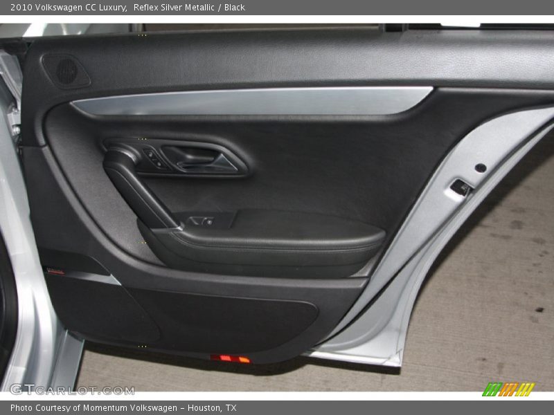 Reflex Silver Metallic / Black 2010 Volkswagen CC Luxury
