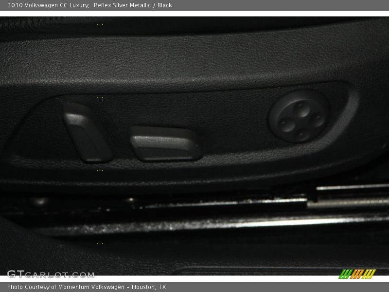 Reflex Silver Metallic / Black 2010 Volkswagen CC Luxury