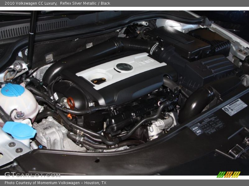Reflex Silver Metallic / Black 2010 Volkswagen CC Luxury