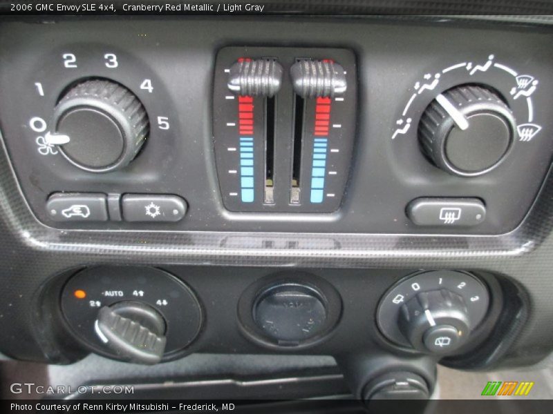 Controls of 2006 Envoy SLE 4x4