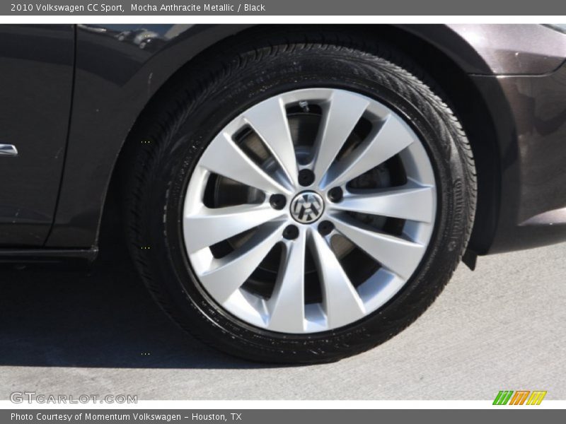 Mocha Anthracite Metallic / Black 2010 Volkswagen CC Sport