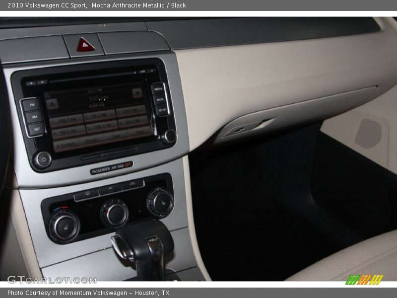 Mocha Anthracite Metallic / Black 2010 Volkswagen CC Sport