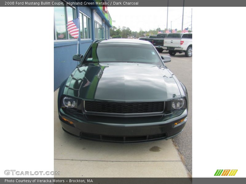 Highland Green Metallic / Dark Charcoal 2008 Ford Mustang Bullitt Coupe