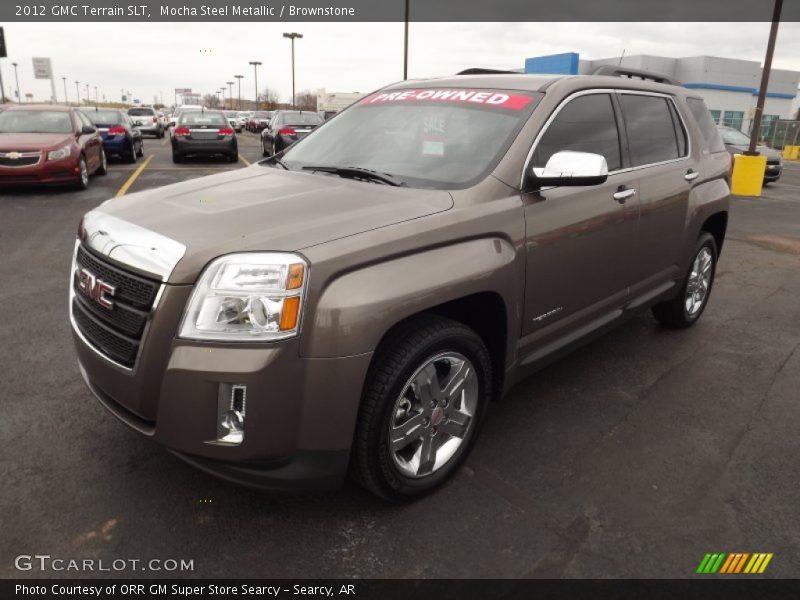 Mocha Steel Metallic / Brownstone 2012 GMC Terrain SLT