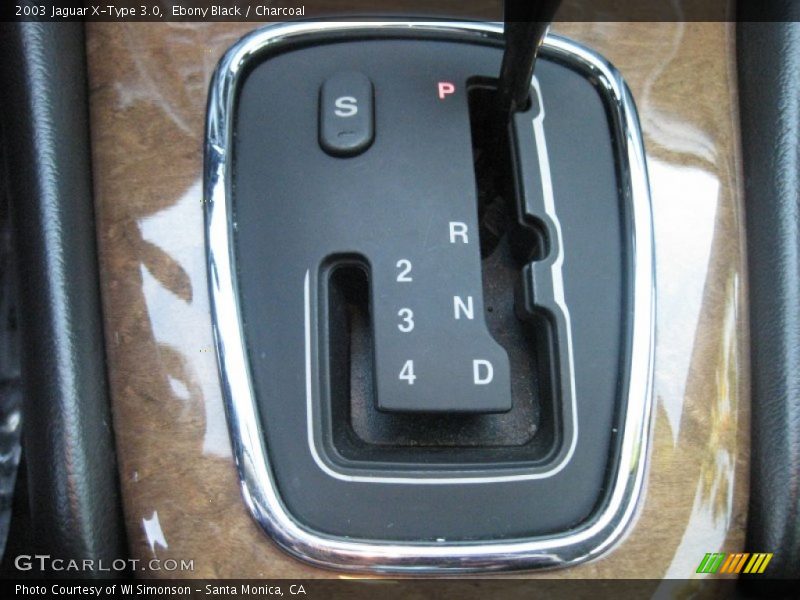 Ebony Black / Charcoal 2003 Jaguar X-Type 3.0