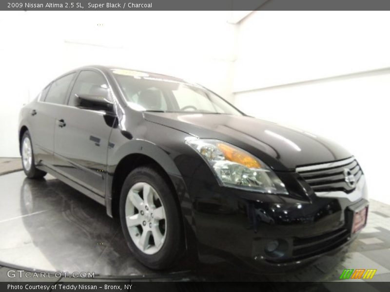 Super Black / Charcoal 2009 Nissan Altima 2.5 SL