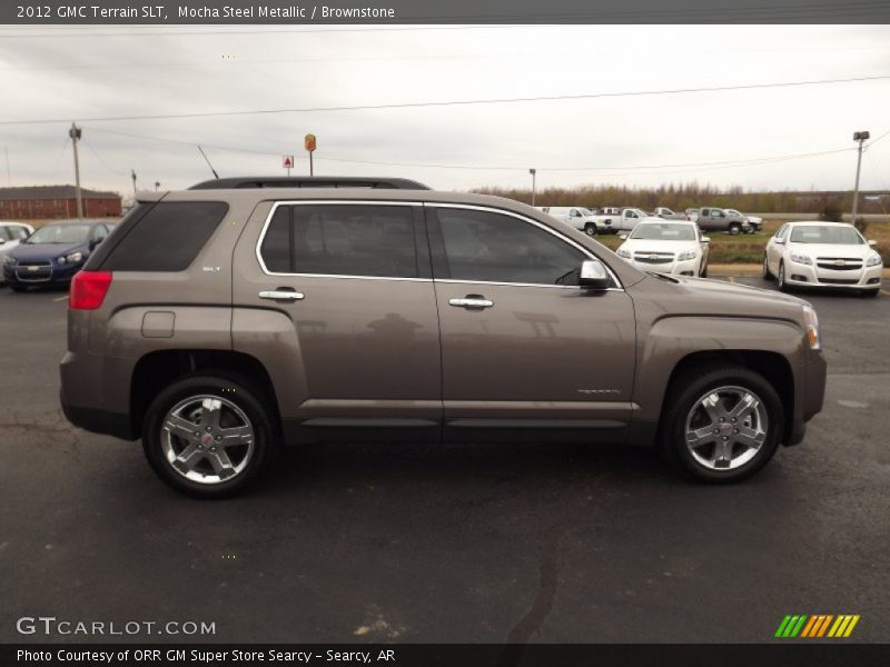 Mocha Steel Metallic / Brownstone 2012 GMC Terrain SLT