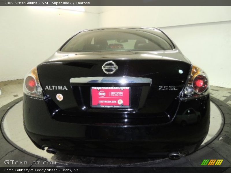 Super Black / Charcoal 2009 Nissan Altima 2.5 SL