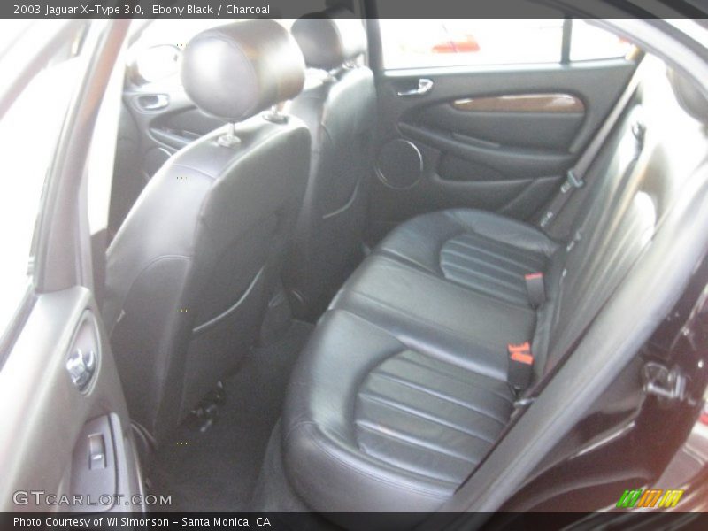 Ebony Black / Charcoal 2003 Jaguar X-Type 3.0