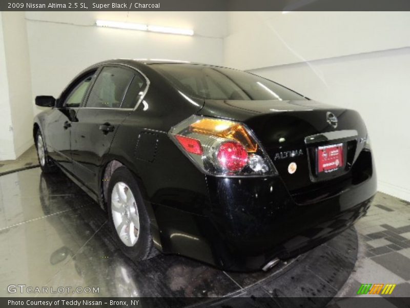 Super Black / Charcoal 2009 Nissan Altima 2.5 SL