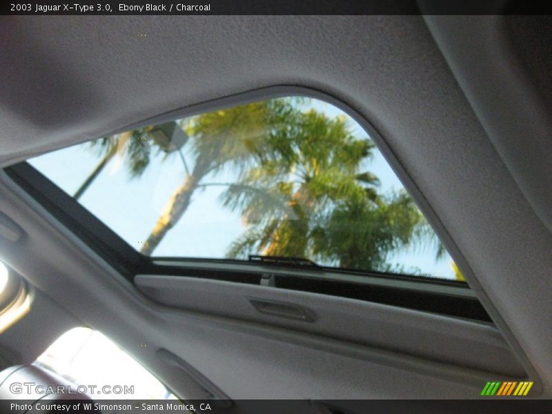 Ebony Black / Charcoal 2003 Jaguar X-Type 3.0