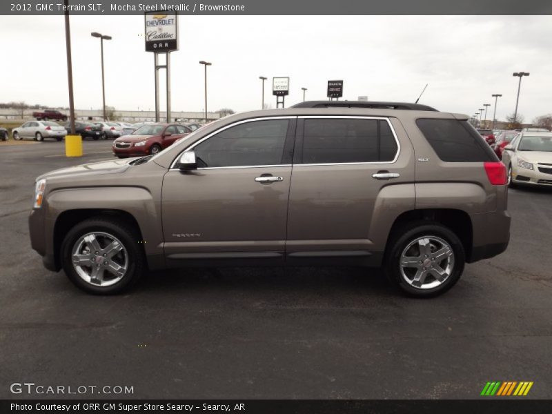 Mocha Steel Metallic / Brownstone 2012 GMC Terrain SLT