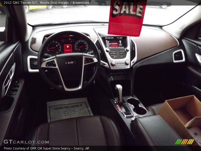 Mocha Steel Metallic / Brownstone 2012 GMC Terrain SLT