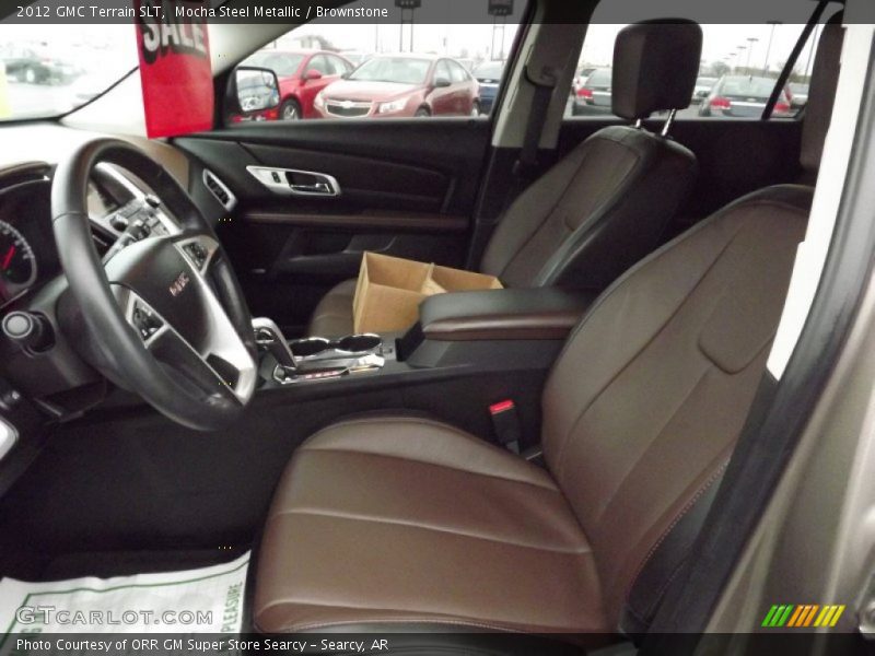 Mocha Steel Metallic / Brownstone 2012 GMC Terrain SLT